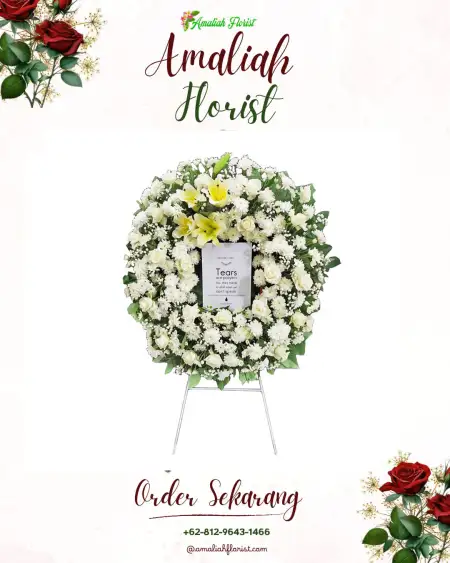 Krans Bunga Duka Payung Mulya